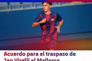 官方：边锋维尔吉利加盟马洛卡，巴萨保留二转分成和优先购买权