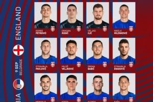 塞尔维亚世预赛名单：米特洛维奇、弗拉霍维奇、约维奇在列